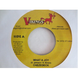 Chezidek What A Joy USED VINYL 7INCH 45 RPM SINGLE