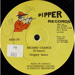 Gregory Isaacs / Reggie Stepper Second Chance / Culture USED VINYL 12INCH 45 RPM