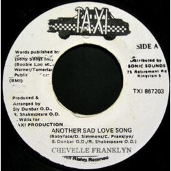 Chevelle Franklyn Another Sad Love Song USED VINYL 7INCH
