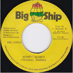 Fragga Ranks Bumpy Bumpy USED VINYL 7INCH 45 RPM