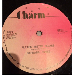 Barbara Jones / Willie Lindo Please Mister Please / Living Easy Vinyl 12" USED