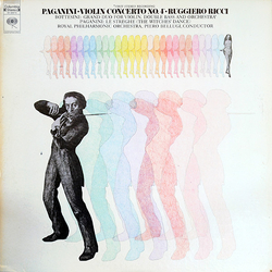 Niccolò Paganini / Giovanni Bottesini / Ruggiero Ricci / Piero Bellugi Violin Concerto No. 4, Le Streghe / Grand Duo Vinyl LP USED