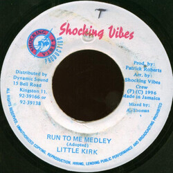 Little Kirk Run To Me Medley USED VINYL 7INCH 45 RPM