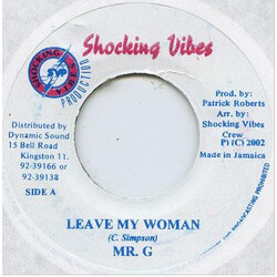 Mr. G (2) Leave My Woman USED VINYL 7INCH 45 RPM SINGLE