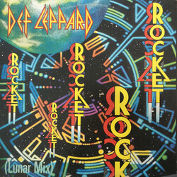 Def Leppard Rocket (Lunar Mix) USED VINYL 12INCH 45 RPM