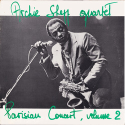 Archie Shepp Quartet Parisian Concert, Volume 2 Vinyl LP USED
