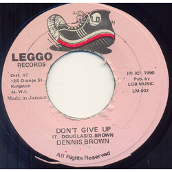 Dennis Brown Don't Give Up USED VINYL 7INCH 45 RPM