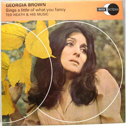 Georgia Brown Sings A Little Of What You Fancy Vinyl LP USED