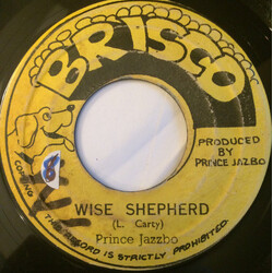 Prince Jazzbo Wise Shepherd / Jazzbo Rocking USED VINYL 7INCH 45 RPM MONO