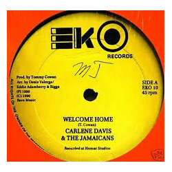 Carlene Davis / The Jamaicans / The A Team Band Welcome Home / Freedom Rock USED VINYL 12INCH
