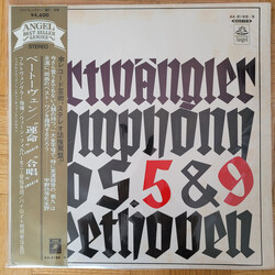Ludwig van Beethoven / Wilhelm Furtwängler Symphony Nos. 5 & 9 Vinyl 2 LP USED
