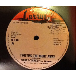 Johnny Clarke / Trinity (4) Twisting The Night Away USED VINYL 12INCH