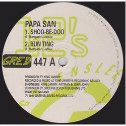 Papa San Shoo-Be-Doo / Bun Ting USED VINYL 12INCH