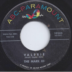 The Mark III Valerie / Man USED VINYL 7INCH 45 RPM