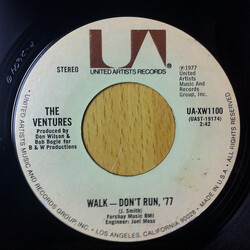 The Ventures Walk - Don't Run, '77 USED VINYL 7INCH 45 RPM STYRENE STEREO