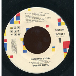 Robbie Nevil Dominoes USED VINYL 7INCH 45 RPM SINGLE