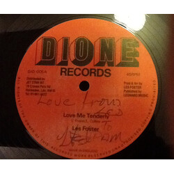 Les Foster Love Me Tenderly USED VINYL 12INCH 45 RPM