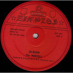 The Marvels Sh-Boom Vinyl 12" USED