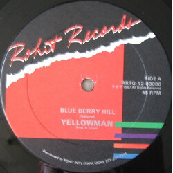 Yellowman Blue Berry Hill Vinyl 12" USED