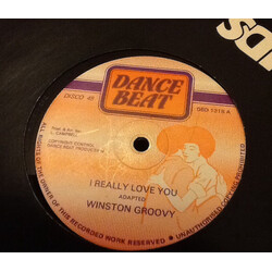 Winston Groovy I Really Love You USED VINYL 12INCH 45 RPM