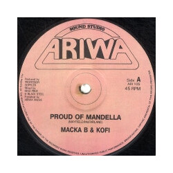 Macka B / Kofi Proud Of Mandela USED VINYL 12INCH 45 RPM