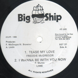 Freddie McGregor / Paul "Lymie" Murray Tease My Love / I Wanna Be With You Now Vinyl 12" USED
