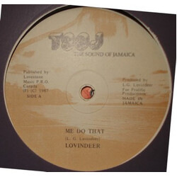 Lloyd Lovindeer Me Do That USED VINYL 12INCH 45 RPM
