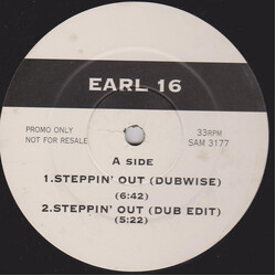 Earl Sixteen Steppin' Out Vinyl 12" USED