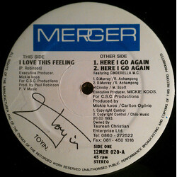 Toyin Adekale I Love This Feeling Vinyl 12" USED