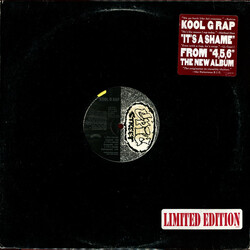 Kool G Rap It's A Shame USED VINYL 12INCH 33 S RPM LIMITED EDITION PROMO STEREO
