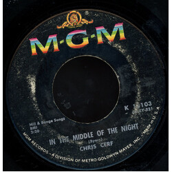 Christopher Cerf In The Middle Of The Night USED VINYL 7INCH 45 RPM SINGLE