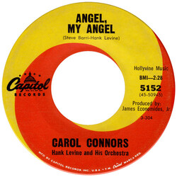 Carol Connors Angel, My Angel USED VINYL 7INCH 45 RPM SINGLE