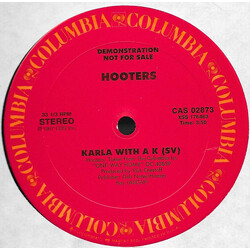 The Hooters Karla With A K USED VINYL 12INCH SINGLE PROMO