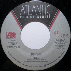 INXS This Time / What You Need USED VINYL 7INCH 45 RPM STEREO