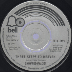Showaddywaddy Three Steps To Heaven USED VINYL 7INCH 45 RPM SINGLE