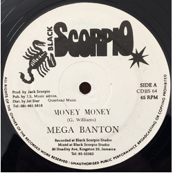 Mega Banton Money Money Vinyl 12" USED