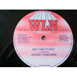 Johnny Osbourne Bed-Time Storey Vinyl 12" USED