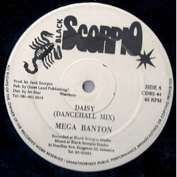 Mega Banton Daisy USED VINYL 12INCH 45 RPM