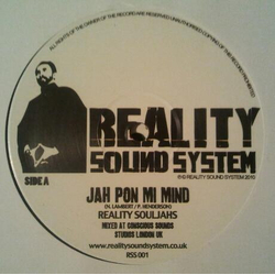 Reality Souljahs Jah Pon Mi Mind / War And Peace Vinyl 12" USED