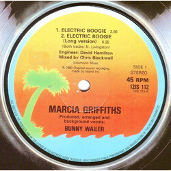 Marcia Griffiths Electric Boogie Vinyl 12" USED