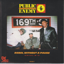 Public Enemy Rebel Without A Pause (Vocal Mix) USED VINYL 7INCH 45 RPM SINGLE STEREO