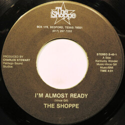 The Shoppe I'm Almost Ready USED VINYL 7INCH 45 RPM