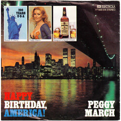 Peggy March Happy Birthday, America! USED VINYL 7INCH SINGLE 45 RPM