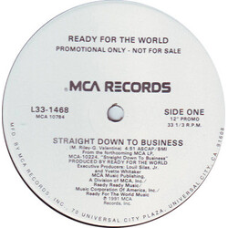 Ready For The World Straight Down To Business VINYL 12" USED