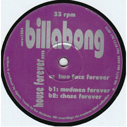 Billabong House Forever.... USED VINYL 12INCH 33 S RPM