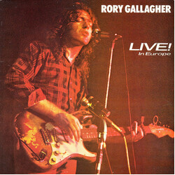 Rory Gallagher Live In Europe Vinyl LP USED