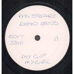 Amii Stewart / Deon Estus My Guy, My Girl USED VINYL 7INCH SINGLE 45 RPM WHITE LABEL