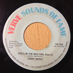 Jimmy Smith Walk On The Wild Side (Part II) / The Sermon USED VINYL 7INCH 45 RPM SINGLE REISSUE