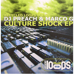 DJ Preach & Marco G Culture Shock EP VINYL 12" USED