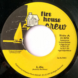 Anthony Red Rose Life USED VINYL 7INCH 45 RPM